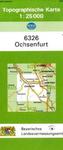 Topographische Karte Bayern Ochsenfurt