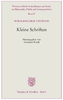 Kleine Schriften