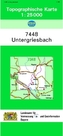 Topographische Karte Bayern Untergriesbach