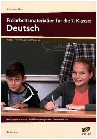 Freiarbeitsmaterialien für die 7. Klasse: Deutsch