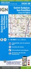 IGN Karte, Serie Bleue St.Sulpice Feuill