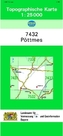 Topographische Karte Bayern Pöttmes