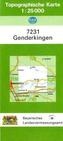 Topographische Karte Bayern Genderkingen