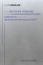 Das deutsche Problem in der nachkriegsdeutscher Literatur und der Geschichtswissenschaft