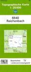 Topographische Karte Bayern Reichenbach