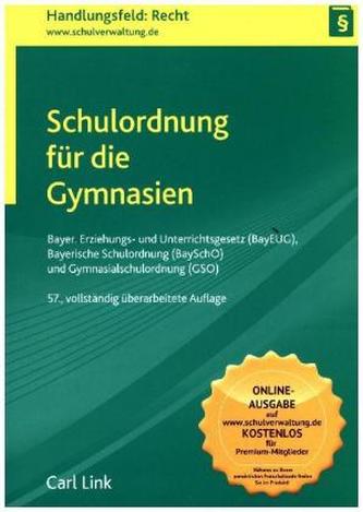 Schulordnung für die Gymnasien