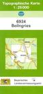 Topographische Karte Bayern Beilngries