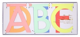 Multi Colour Letter Girlanden Kit