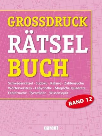 Grossdruck Rätselbuch. Bd.12