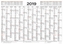 Tafelkalender 2019