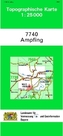Topographische Karte Bayern Ampfing