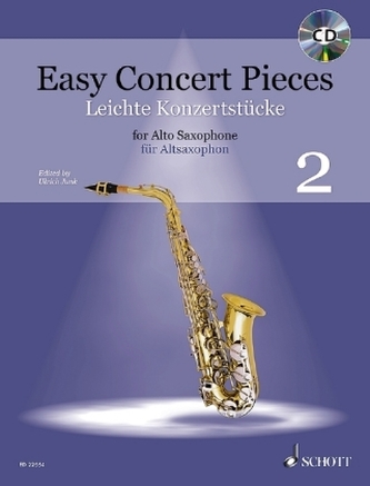 Easy Concert Pieces, für Altsaxophon und Klavier, m. Audio-CD. Bd.2 Easy Concert Pieces, für Altsaxophon und Klavier, m. Audio-CD. Bd.2