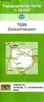 Topographische Karte Bayern Geisenhausen
