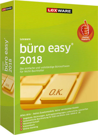 Lexware büro easy 2018, 1 DVD-ROM