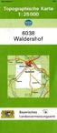 Topographische Karte Bayern Waldershof