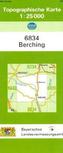 Topographische Karte Bayern Berching