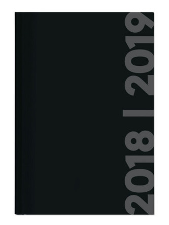 Collegetimer Black Label 2018/2019 - Schülerkalender A6 - Weekly