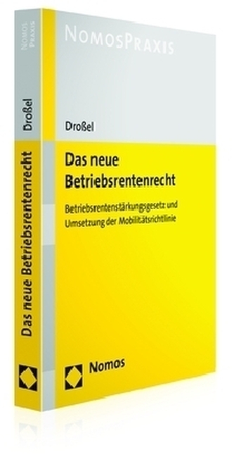 Das neue Betriebsrentenrecht
