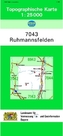 Topographische Karte Bayern Ruhmannsfelden