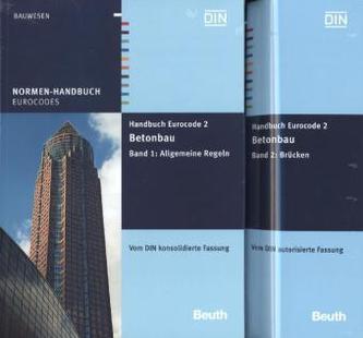 Handbuch Eurocode 2 - Betonbau, 2 Bde.. Bd.1-2