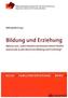 Bildung und Erziehung