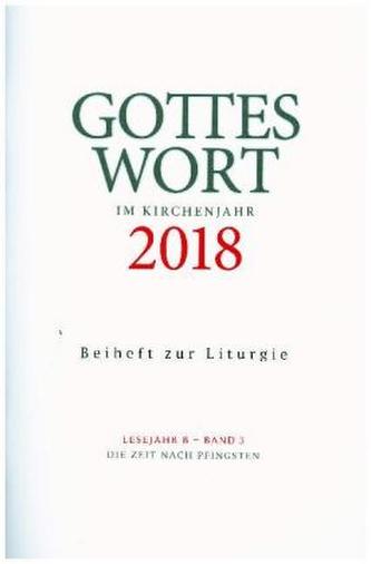Zeit nach Pfingsten. Beiheft zur Liturgie
