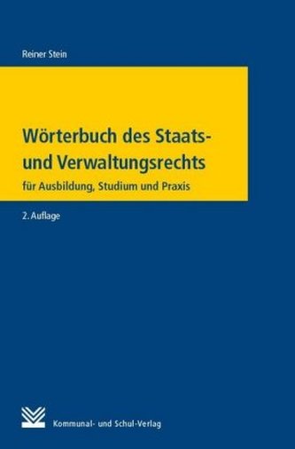 Wörterbuch des Staats- und Verwaltungsrechts