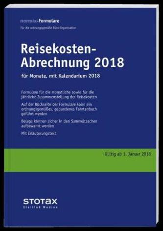 Für Monate, mit Kalendarium 2018