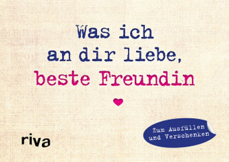 Was ich an dir liebe, beste Freundin - Miniversion