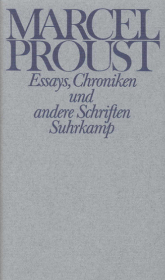 Essays, Chroniken und andere Schriften