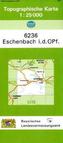 Topographische Karte Bayern Eschenbach i. d. OPf.