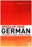 Speed Up Your German