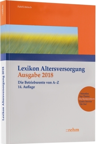 Lexikon Altersversorgung, Ausgabe  2018