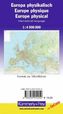 Kümmerly & Frey Poster Europa, physikalisch. Europe, physique. Europe, physical