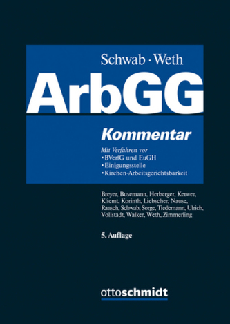 ArbGG, Arbeitsgerichtsgesetz, Kommentar