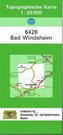 Topographische Karte Bayern Bad Windsheim