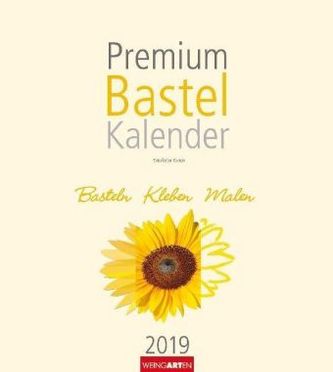 Premium Bastelkalender champagner 2019