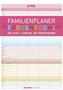 Familienplaner Farbenfroh 2019 - Bildkalender