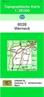 Topographische Karte Bayern Werneck