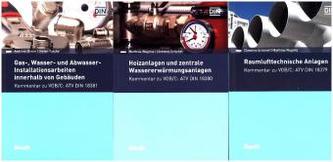 VOB/C Kommentare ATV DIN 18379, 18380, 18381, 3 Bde.