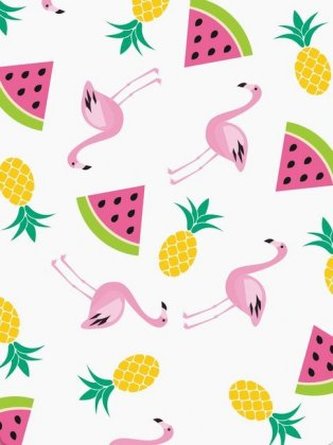 Pocket Notes: Summer Pattern - Notizblock im praktischen Taschenformat: Sommermuster