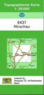 Topographische Karte Bayern Hirschau