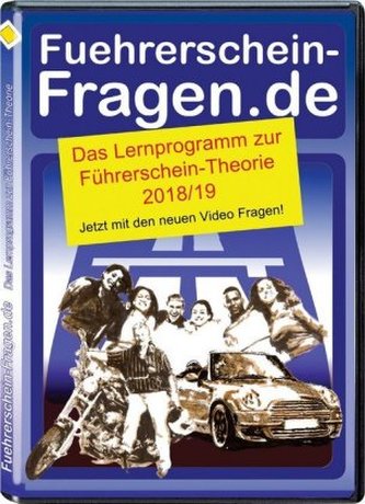 Fuehrerschein-Fragen.de 2018/19, 1 DVD-ROM