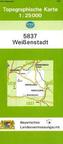 Topographische Karte Bayern Weißenstadt