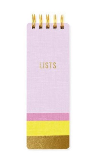 Report Journal: Lavender & Neon - Notizblock mit stabiler Ringbindung: Lavender & Neon