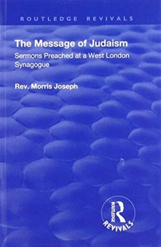 The Message of Judaism