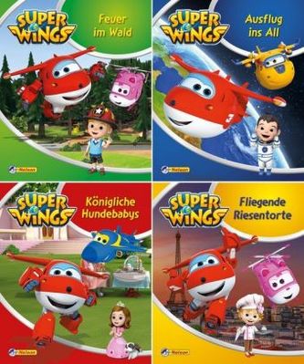 Super Wings, 4 Hefte. Nr.1-4