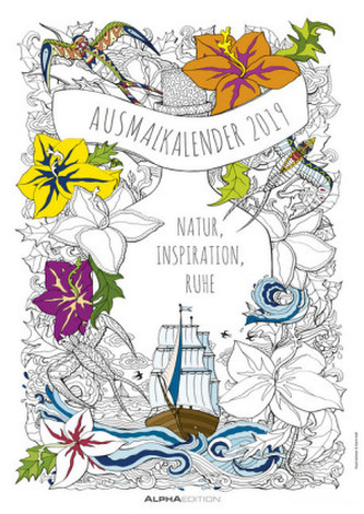 Ausmalkalender 2019