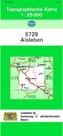 Topographische Karte Bayern Alsleben