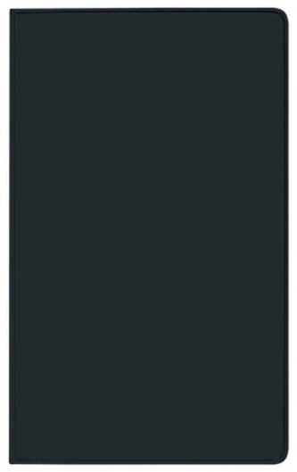 Taschenkalender Pluto geheftet PVC schwarz 2019